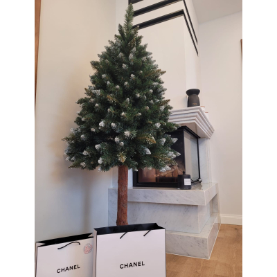 Choinka Sztuczna Na Pniu Sosna Diamentowa